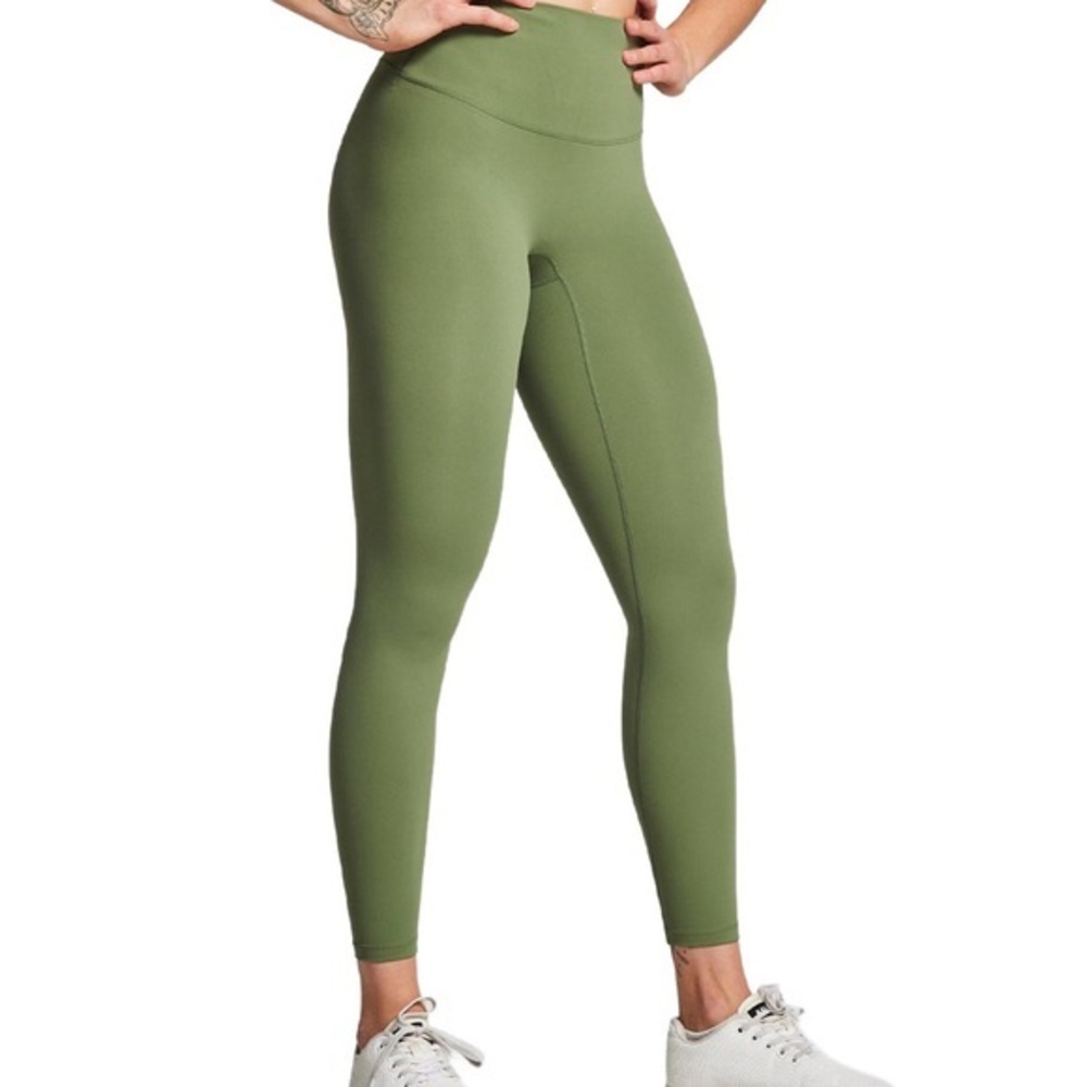 NVGTN Sage Green Leggings High Waisted Small Minimalist Gym Yoga XS